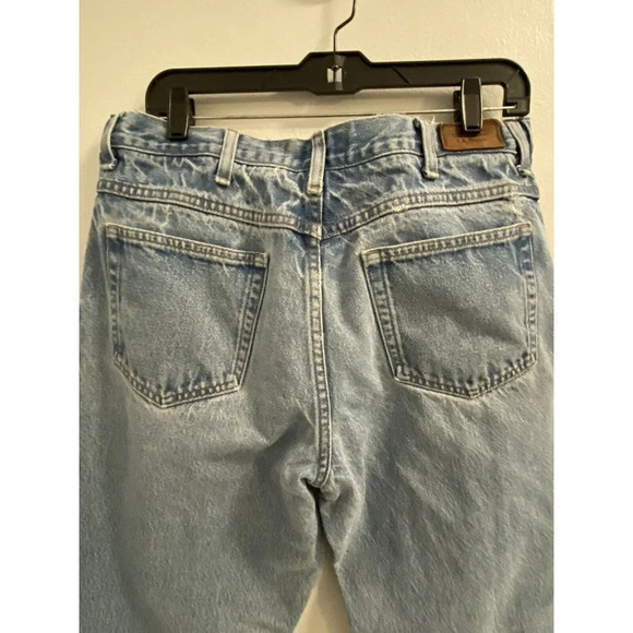 LL BEAN MEN COMFORT WAIST JEAN 35/30 SIMPLE BASIC JEAN GREAT CONDITION - Picture 11 of 12